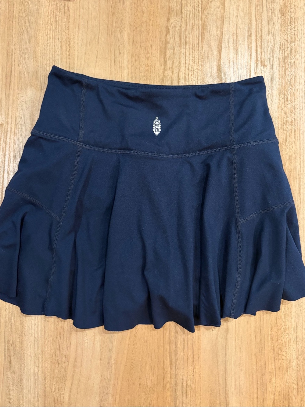 Fp movement free people midnight navy skirt skort size small